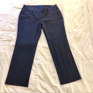 Navy blue Torie pants from Apt. 9